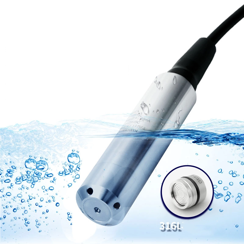 Submersible level transmitter 316L diaphragm