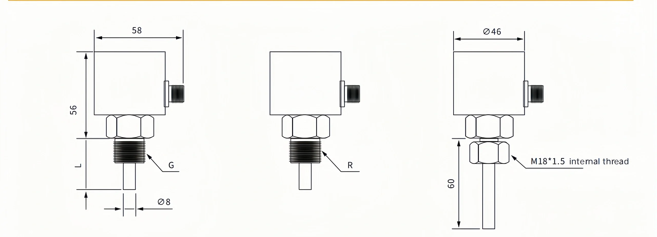 Electronic flow switch