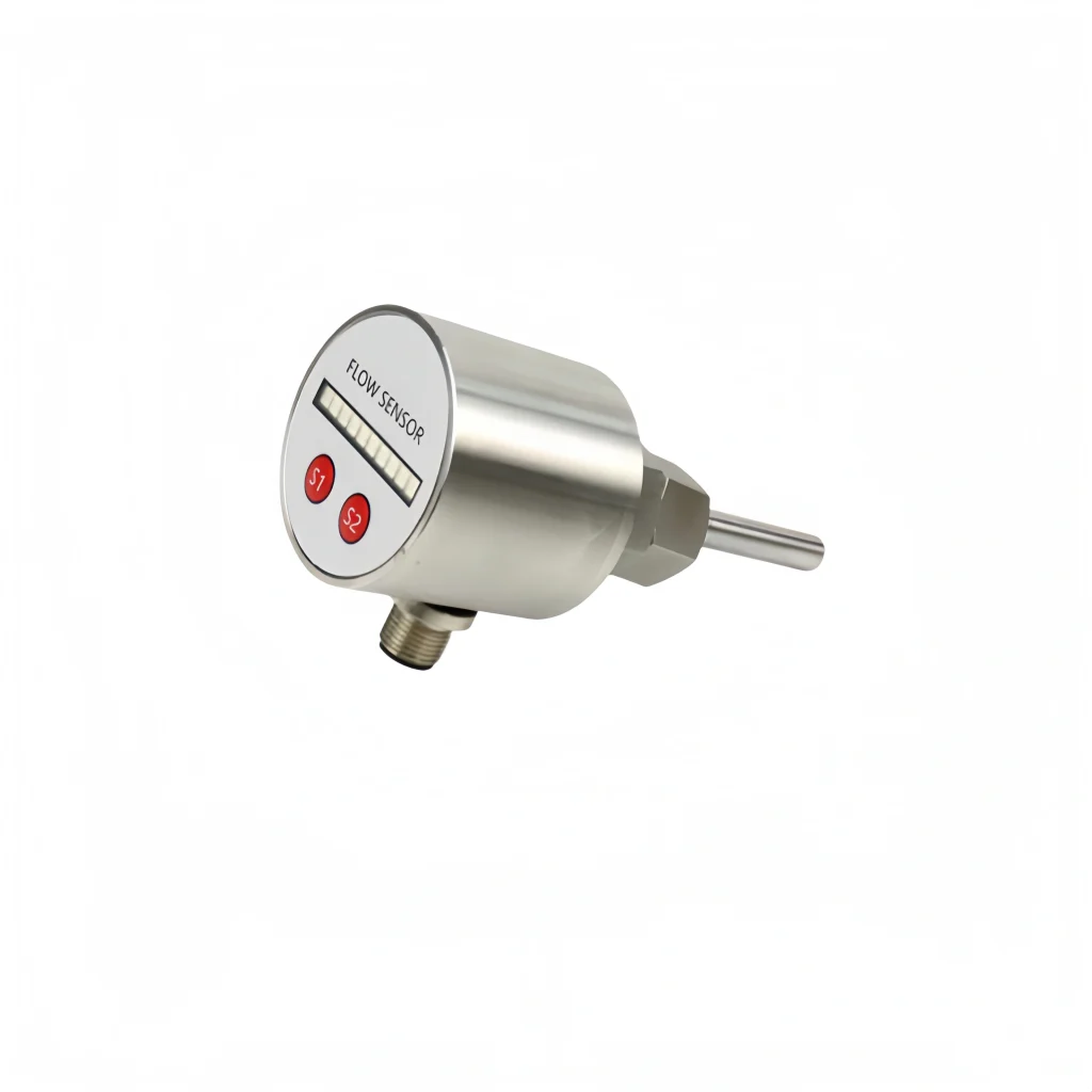 electronic flow switch 3-color display
