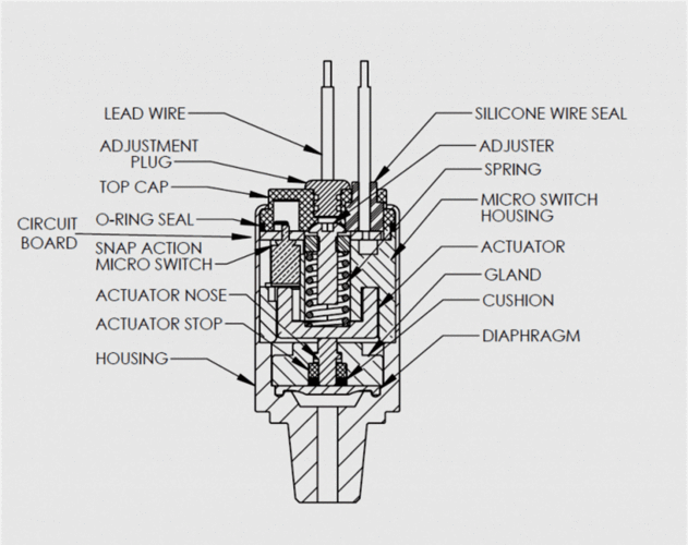 Flow Switch Structure