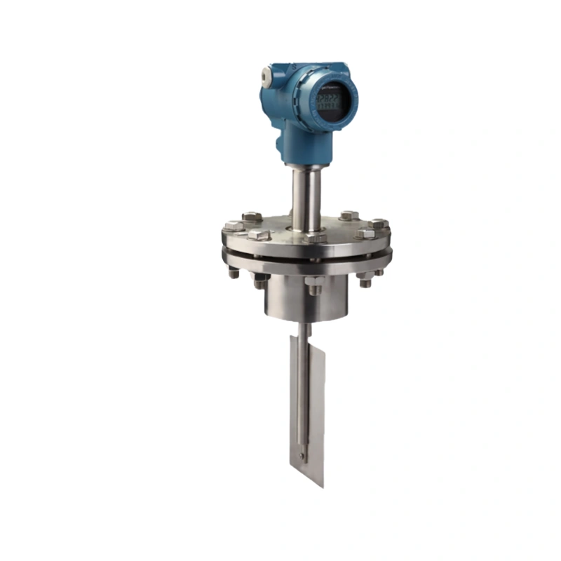 Insertion gas target flow meter