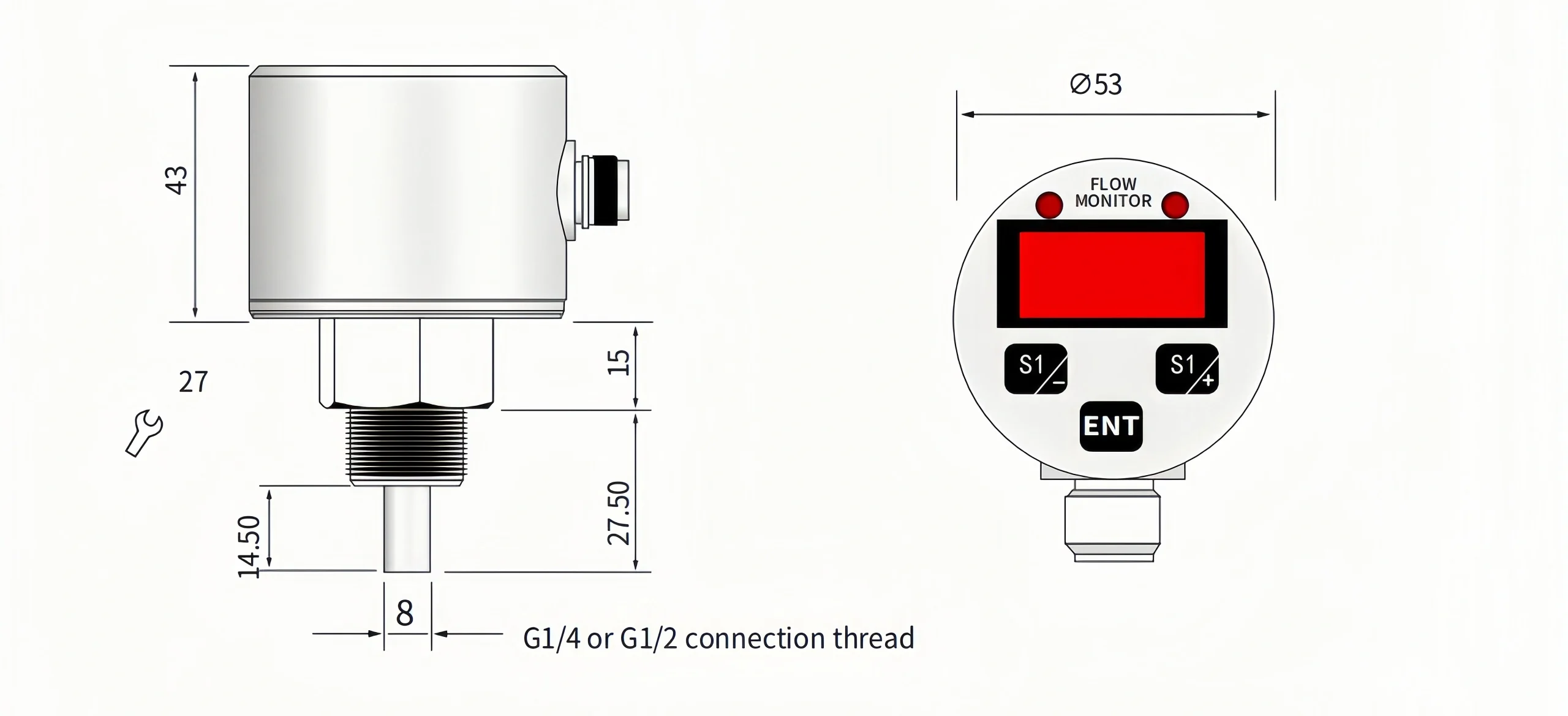 digital flow switch