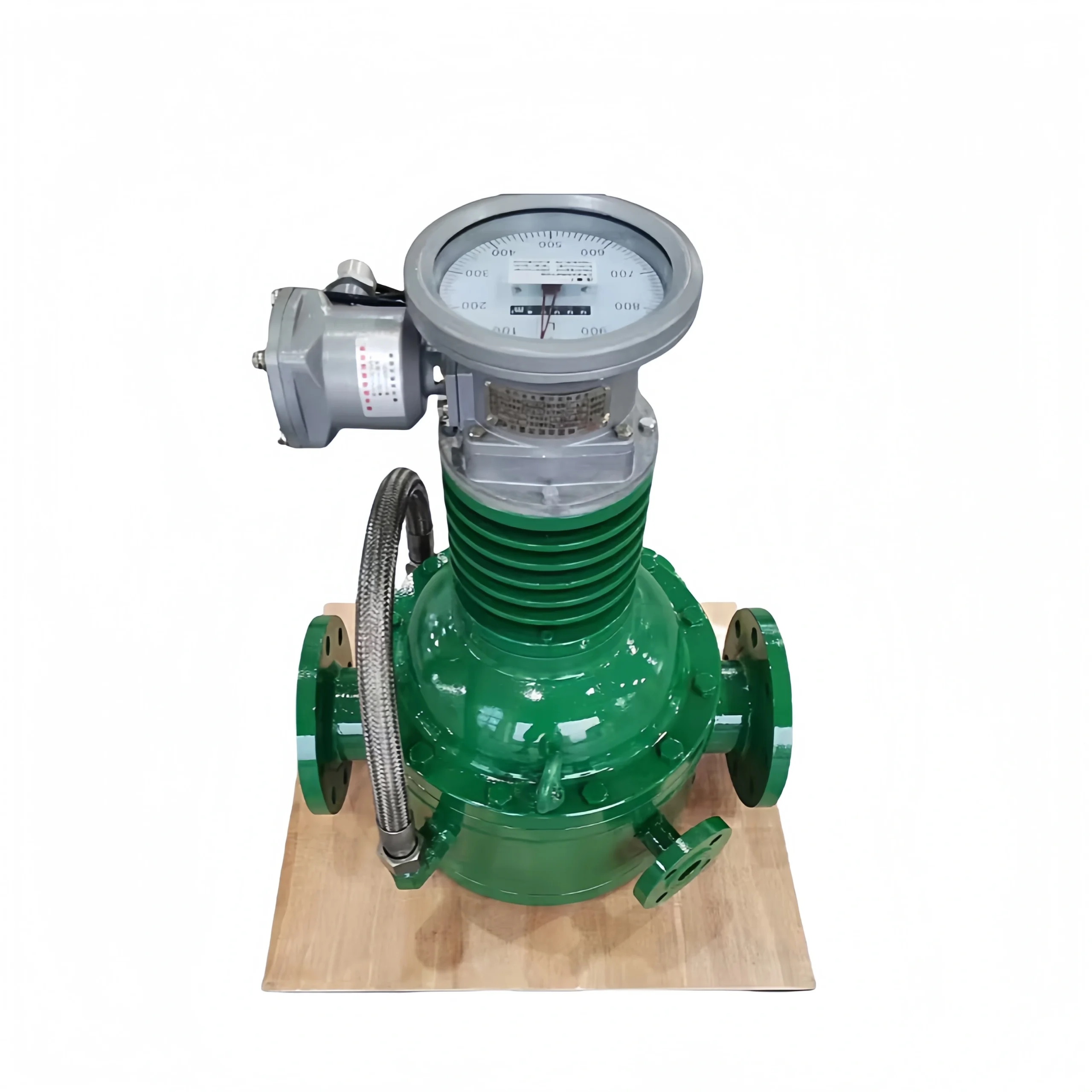 high temperature flow meter with oval gear