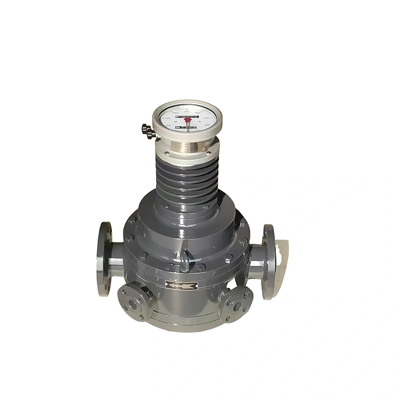 high temperature flow meter with oval gear