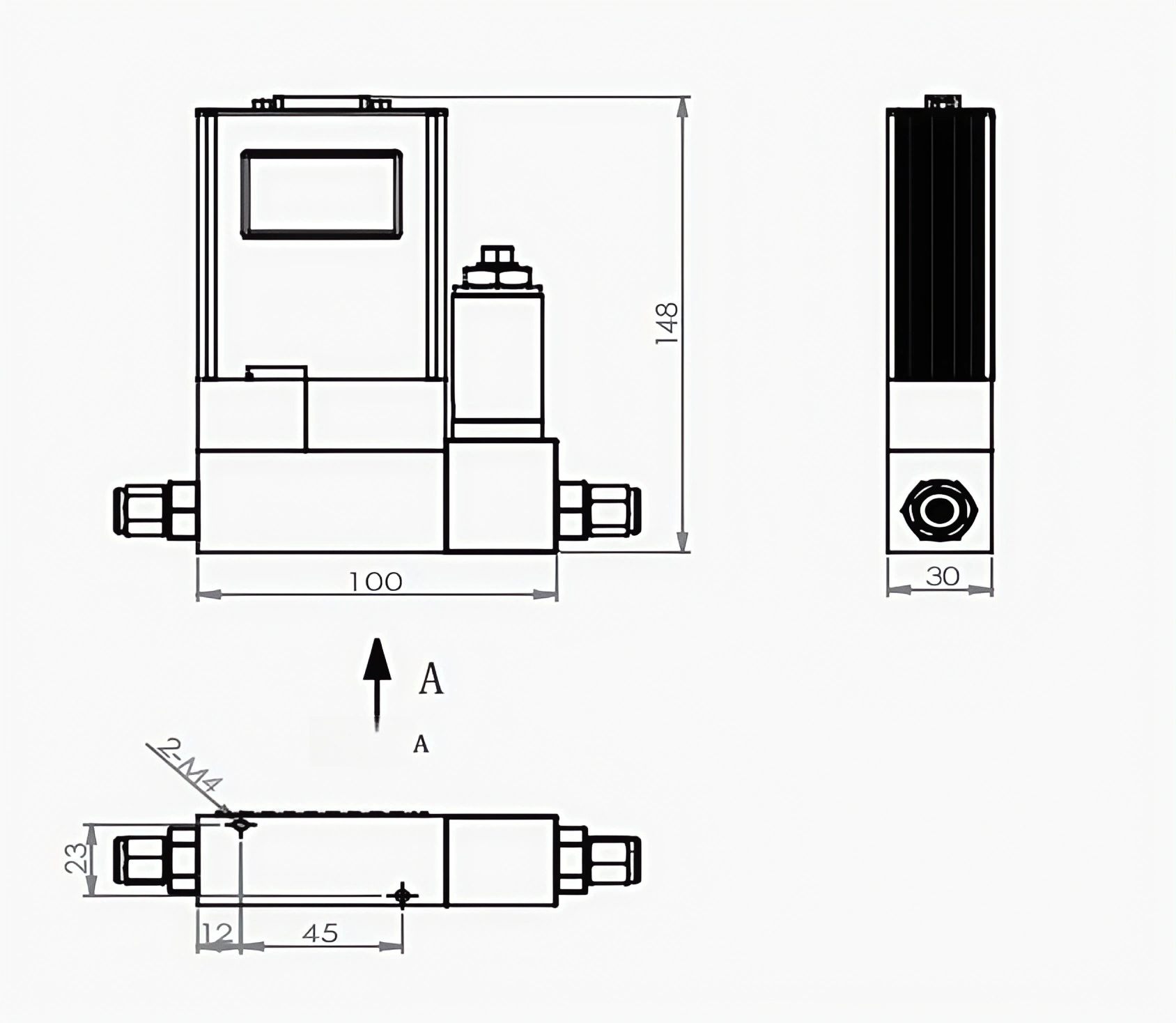 liquid mass flow controller