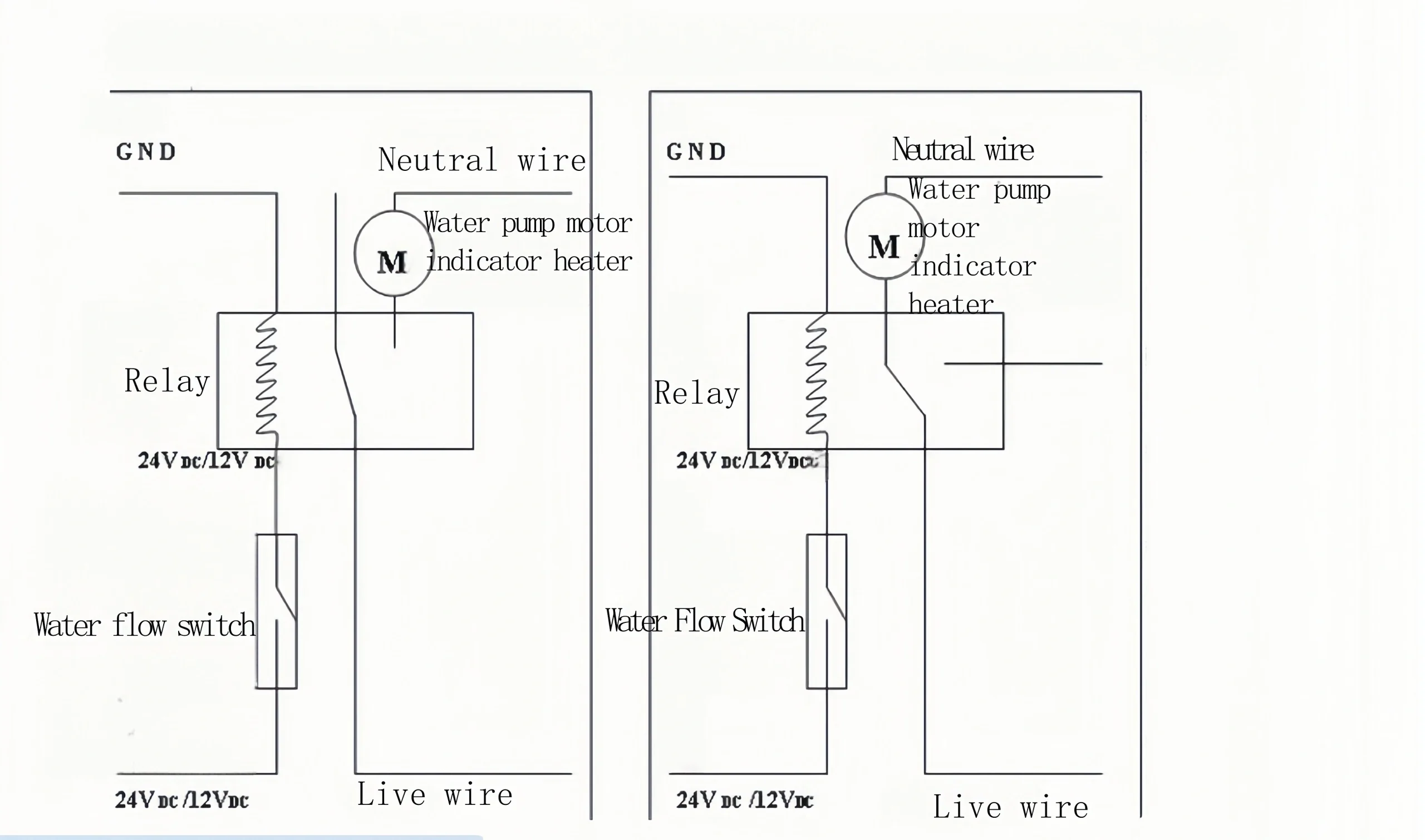 water flow switch