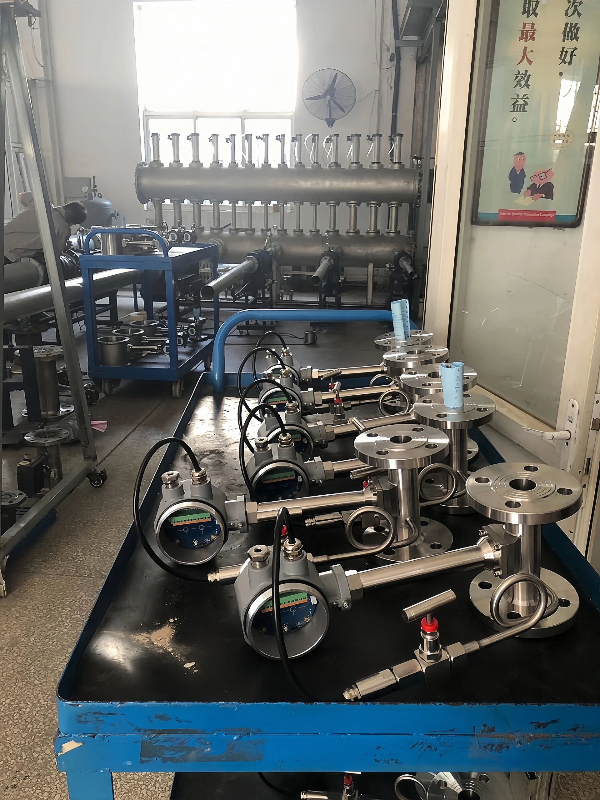 Analog flow meter