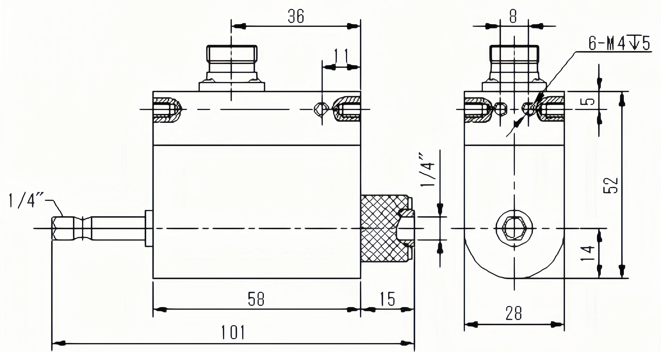 Hex-Drive Rotary Torque Sensor