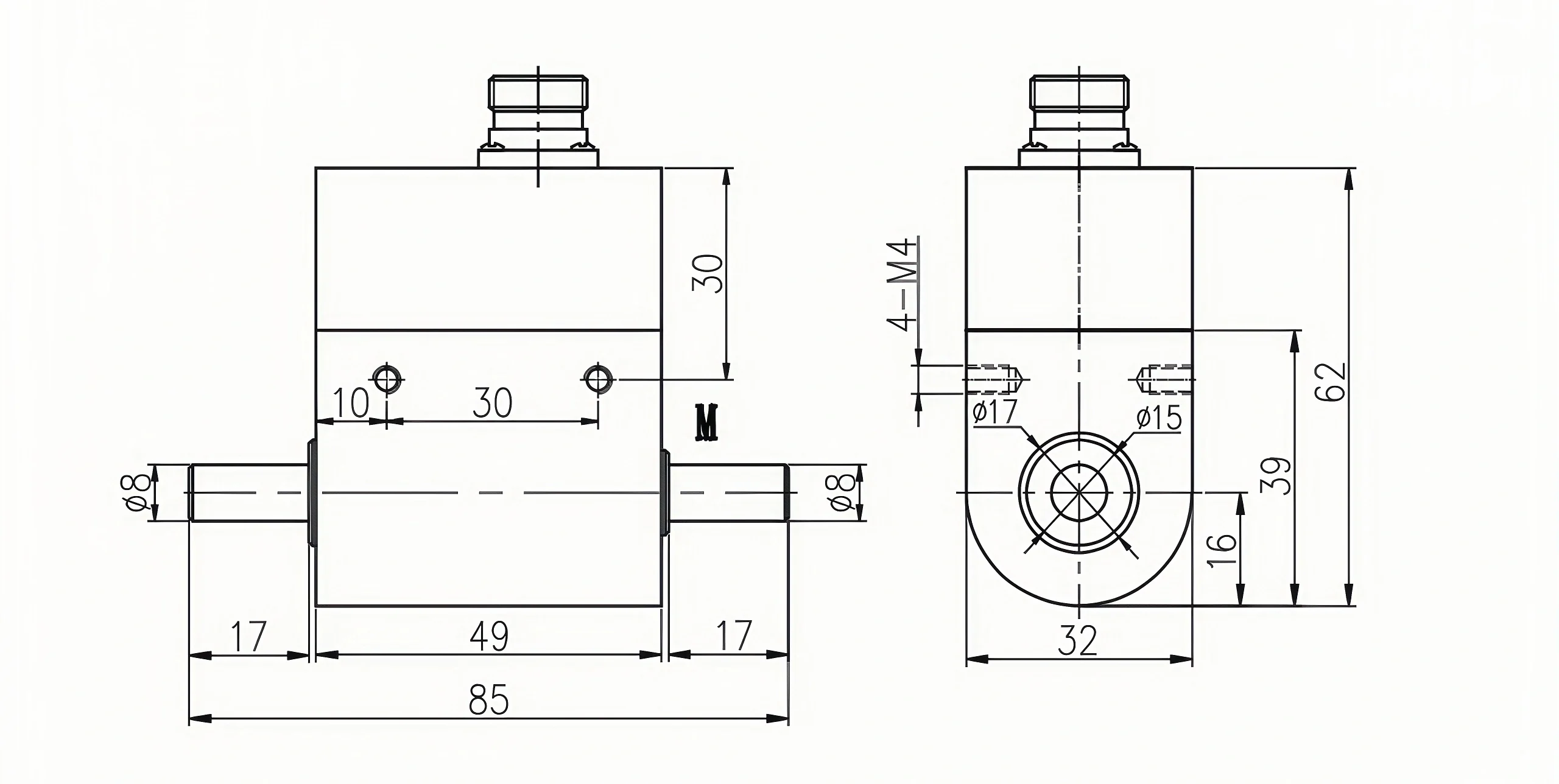Inline Rotary Torque Transducer