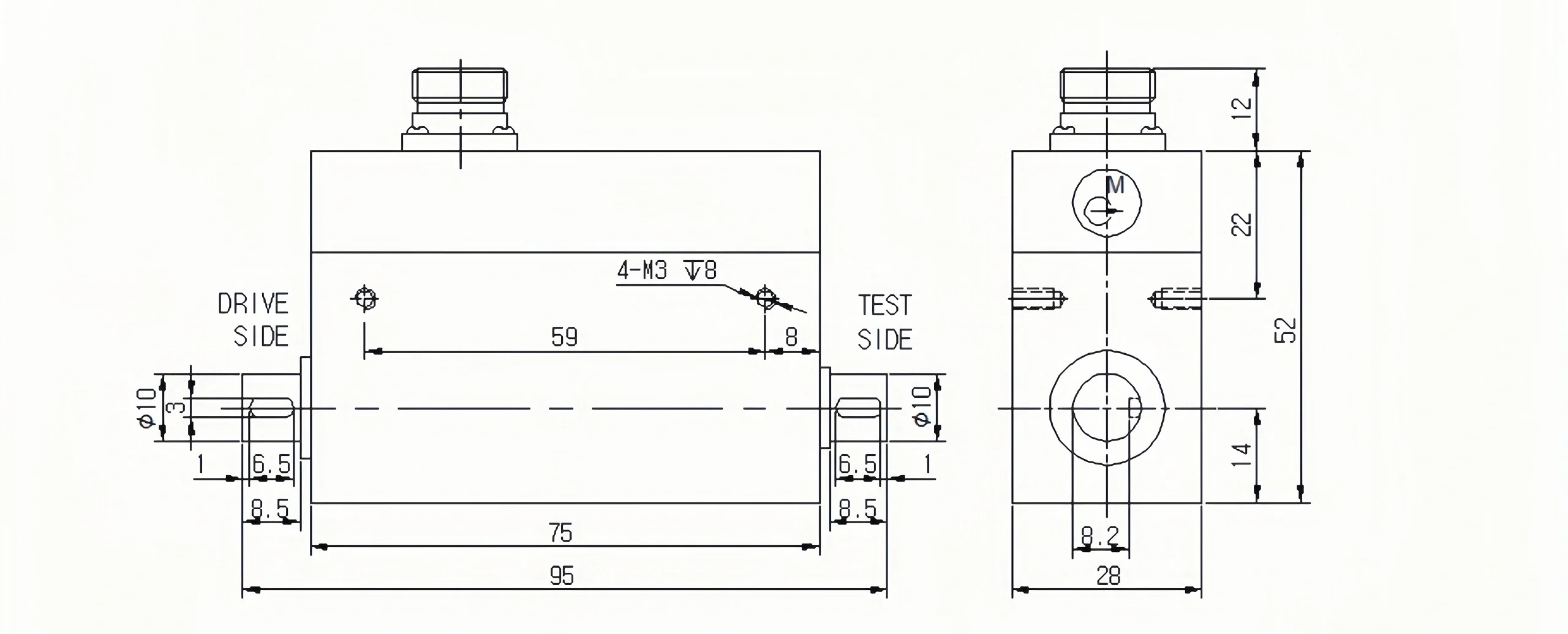 Strain Gauge Torque Sensor