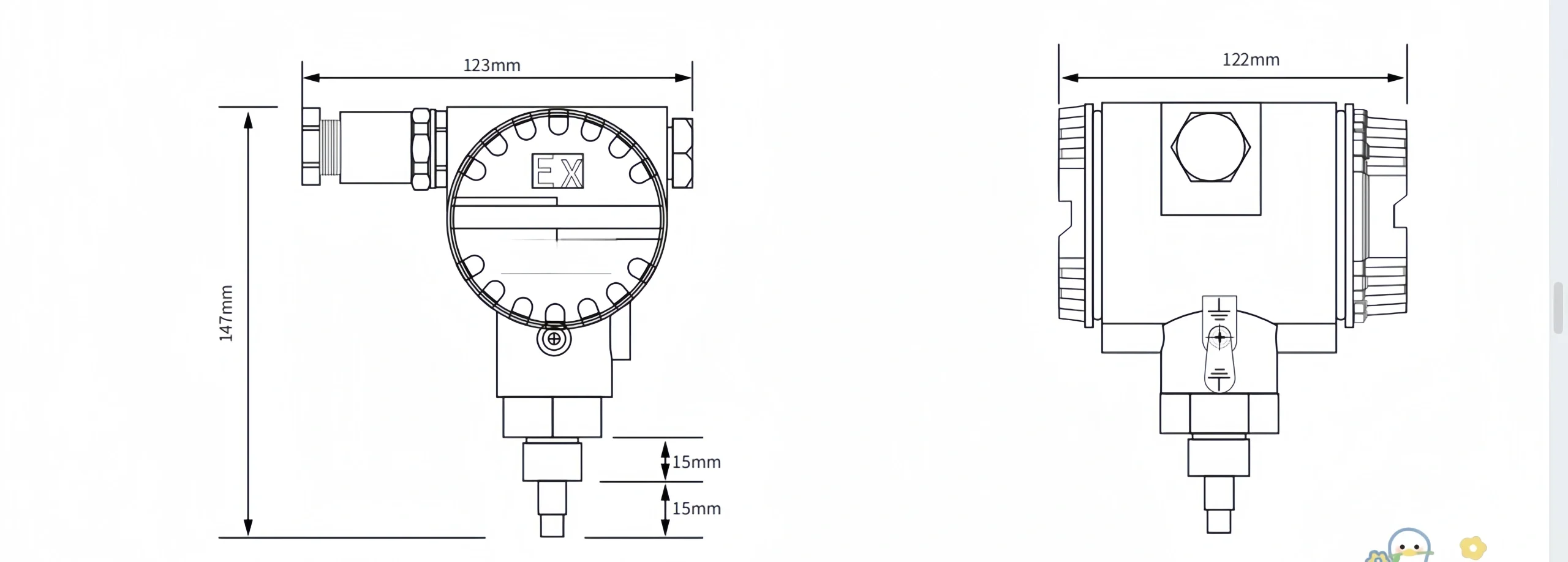 Thermal Dispersion Flow Switch