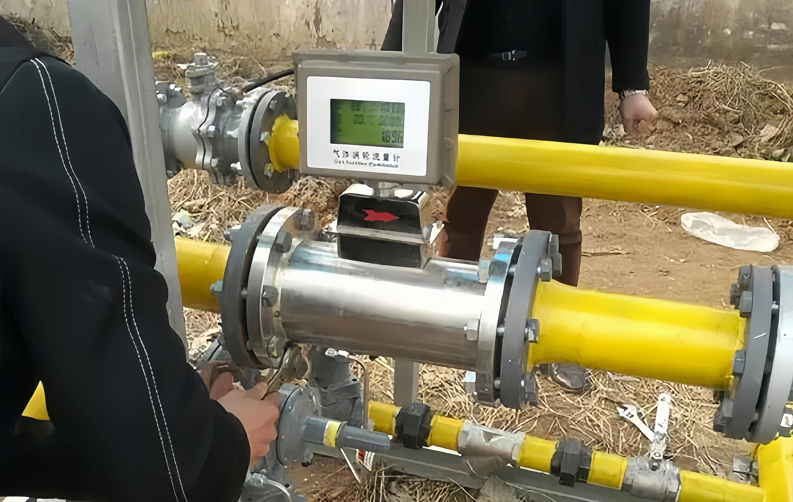 natural gas flow meter 1