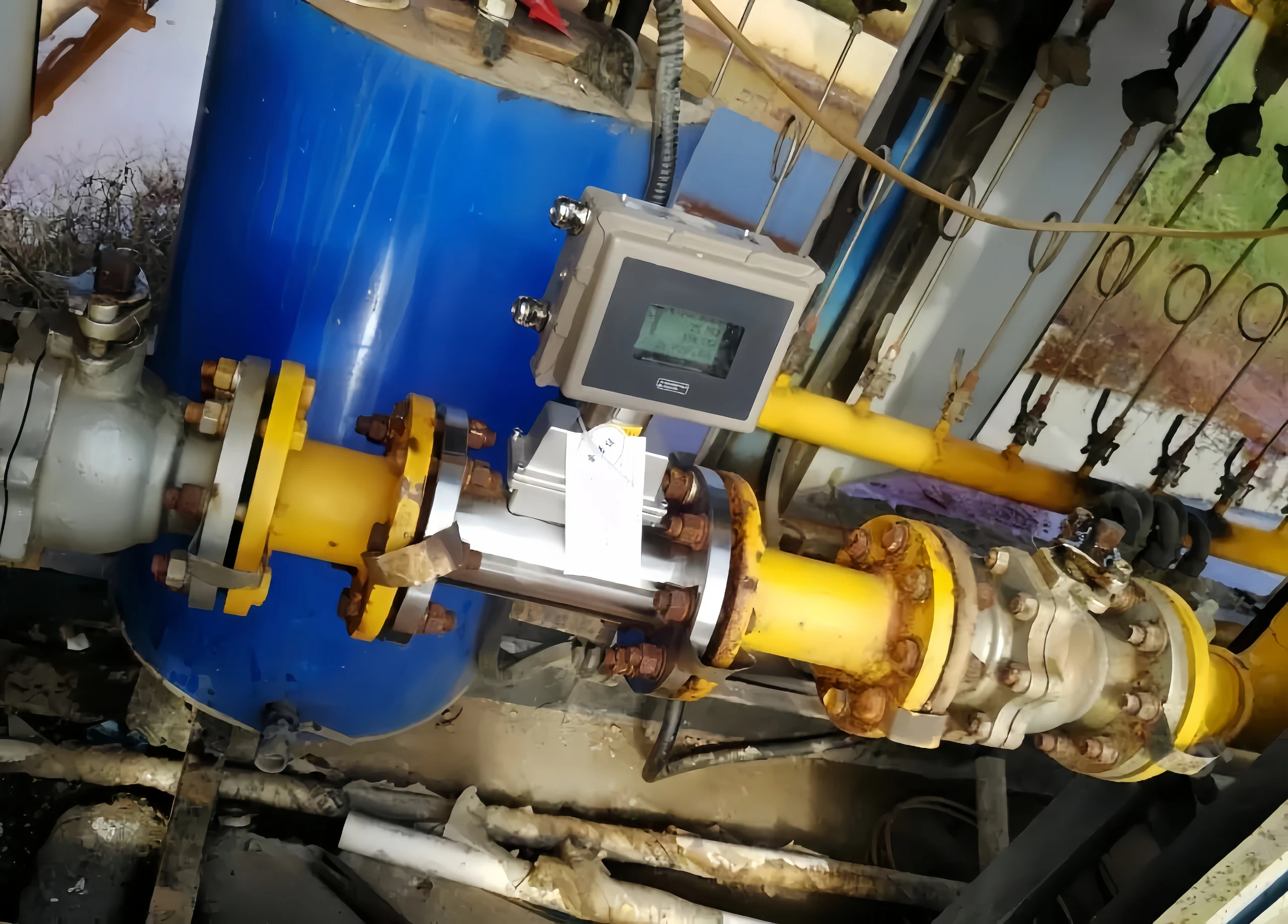 natural gas flow meter 1