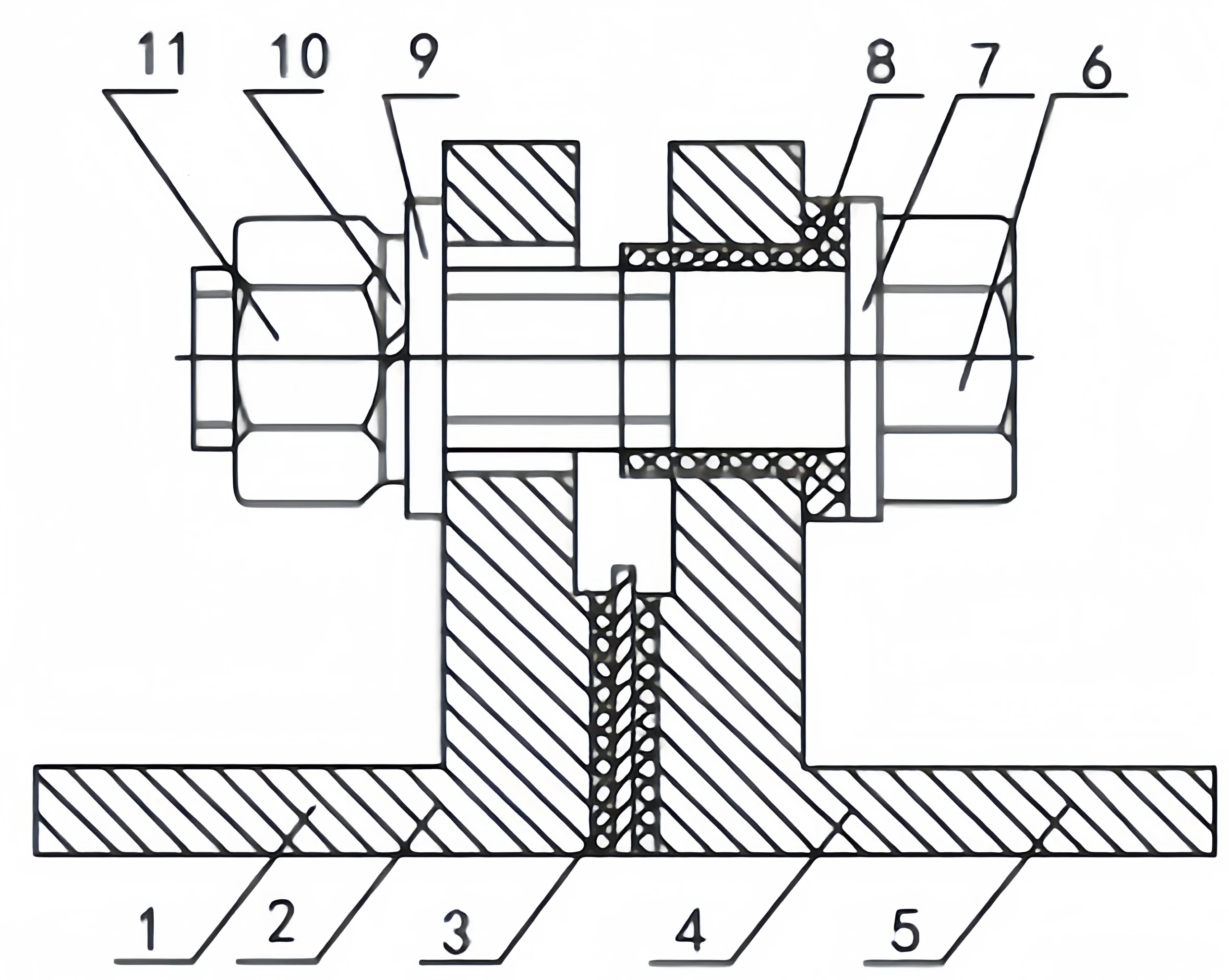 magnetic flow meter installation