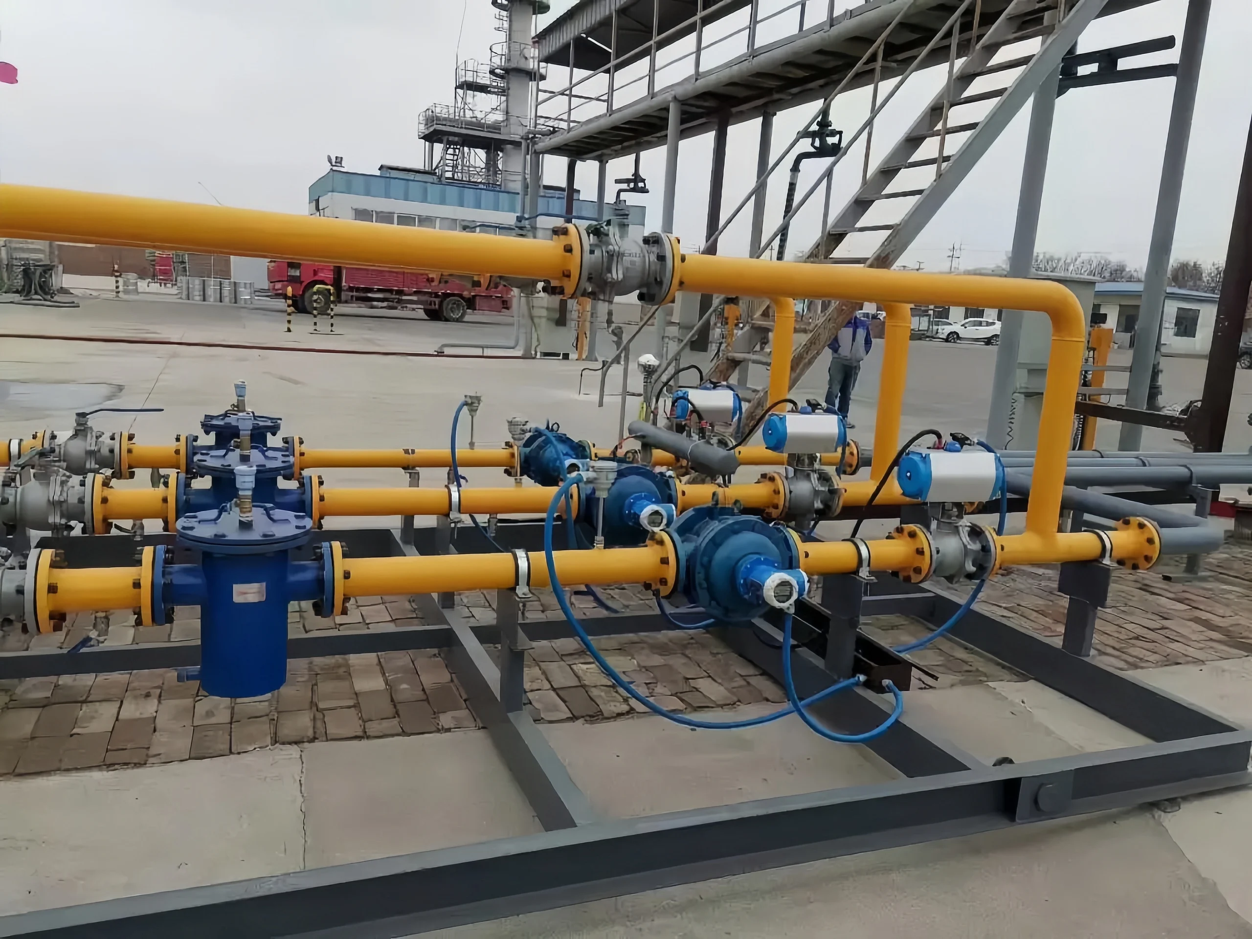 Mechanical diesel flow meter