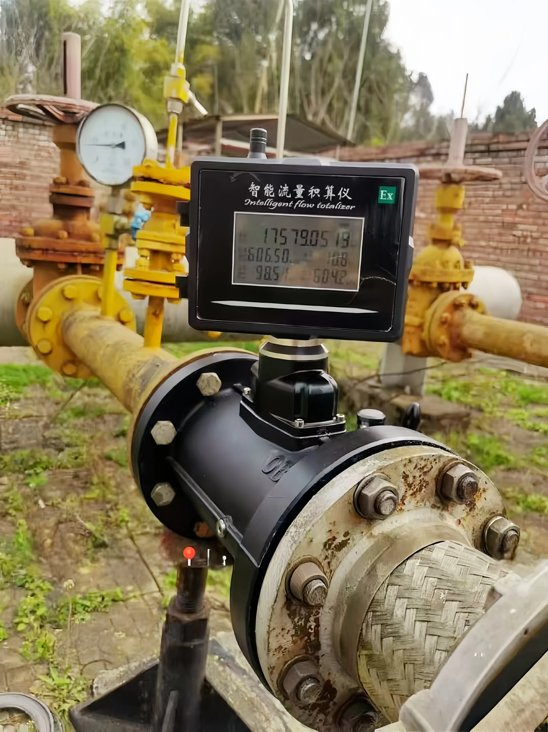 Turbine Compressed Air Flow Meter
