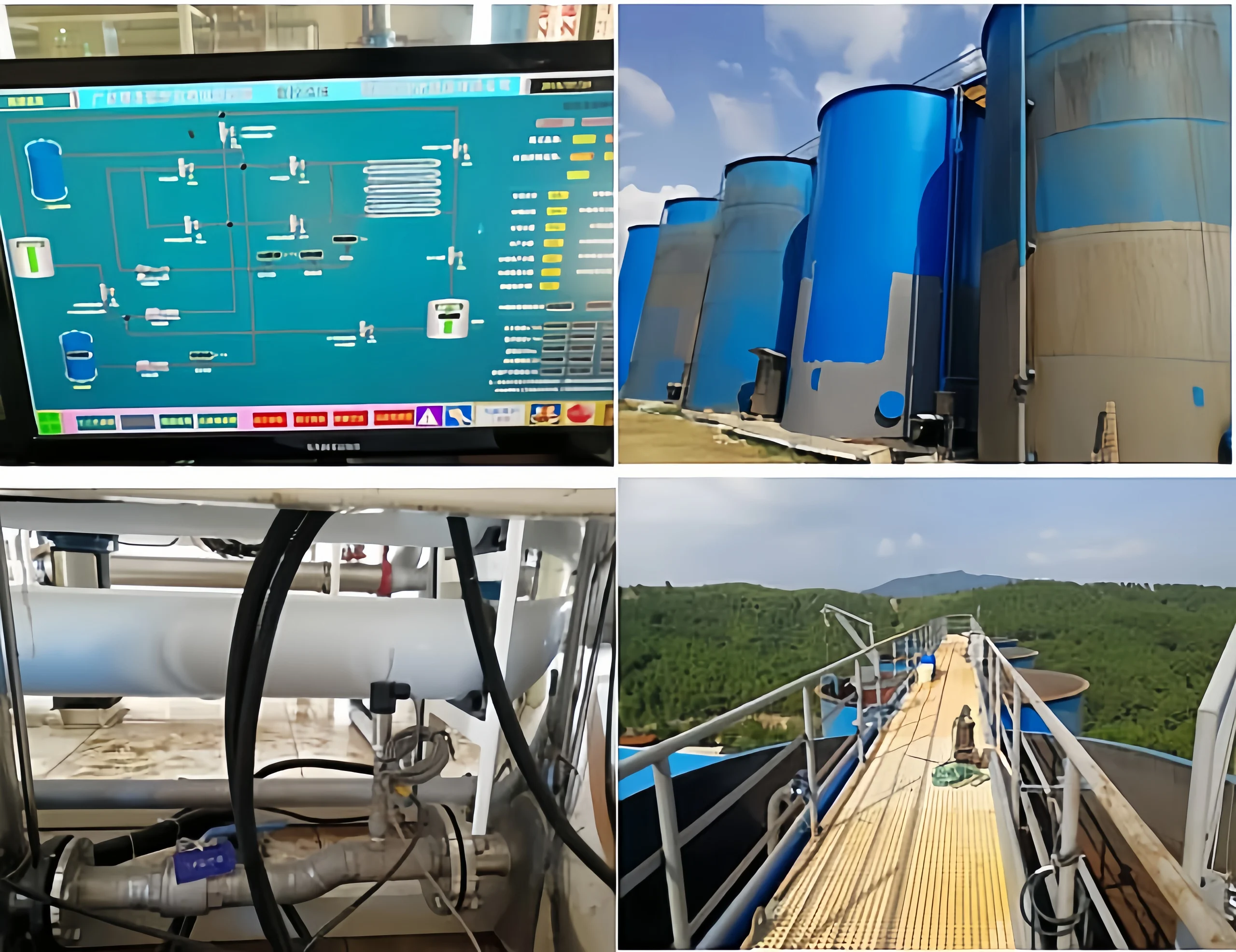 Ultrasonic level switch integrated control system