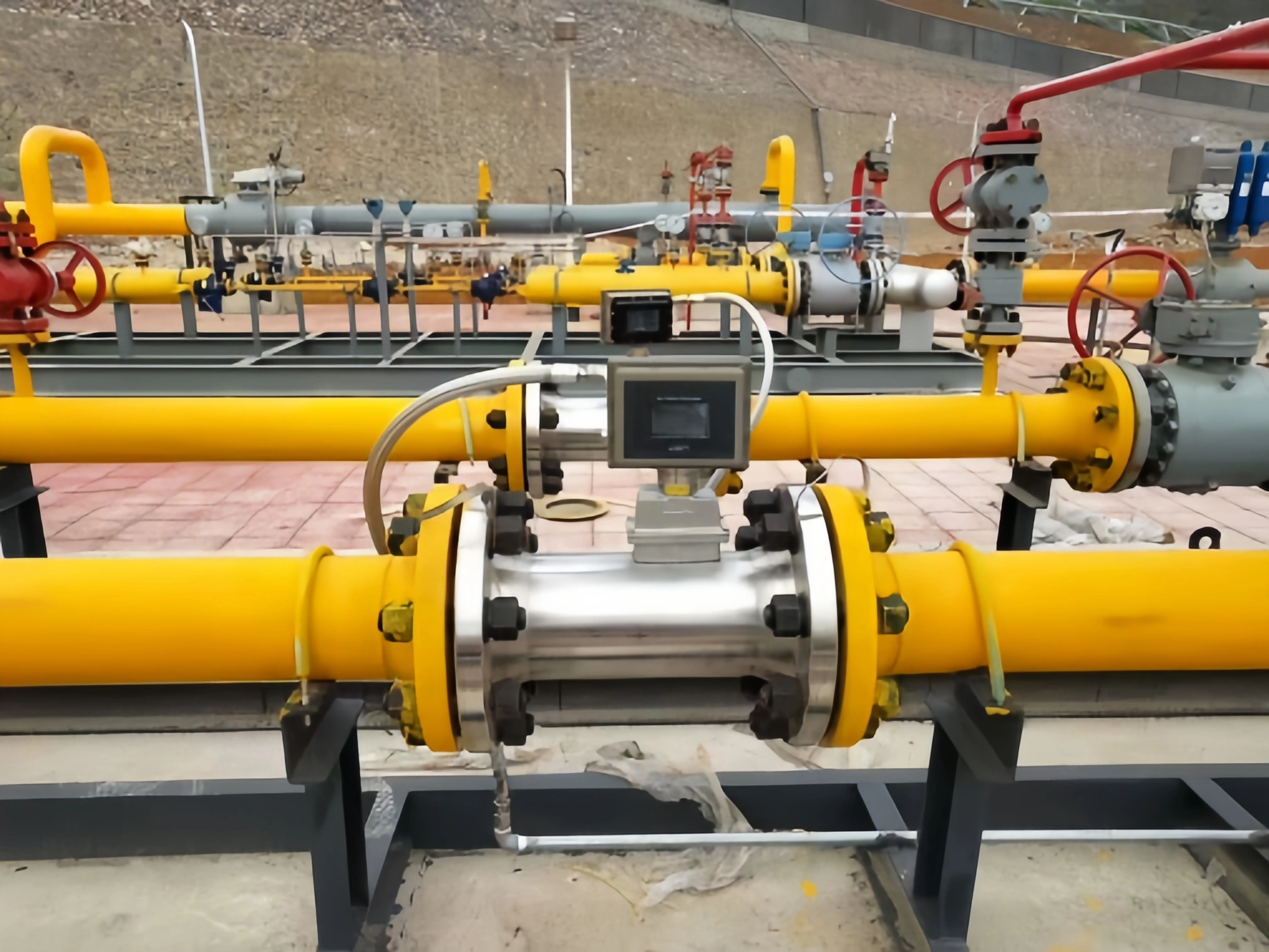 gas turbine flow meter application