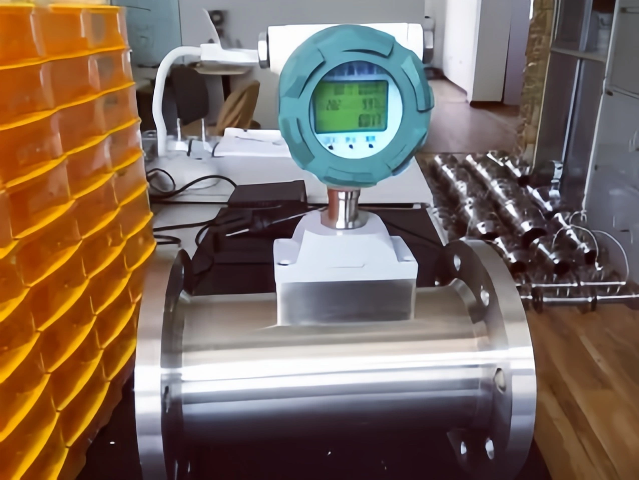 gas turbine flow meter