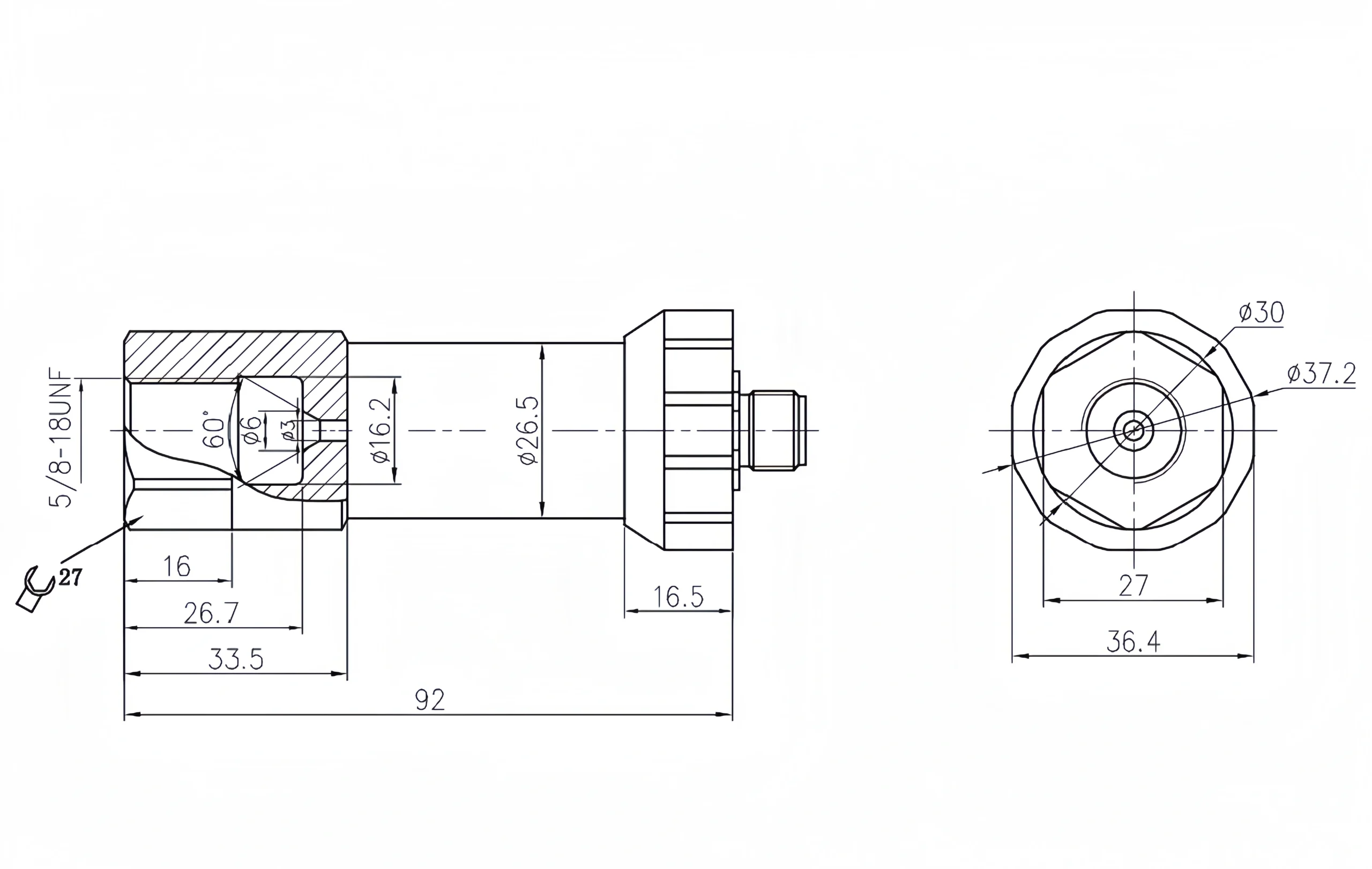 high pressure sensor 700MPa