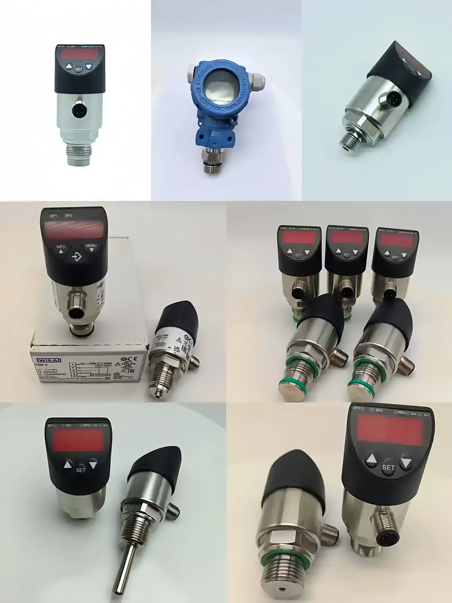 pressure sensor and pressure switch