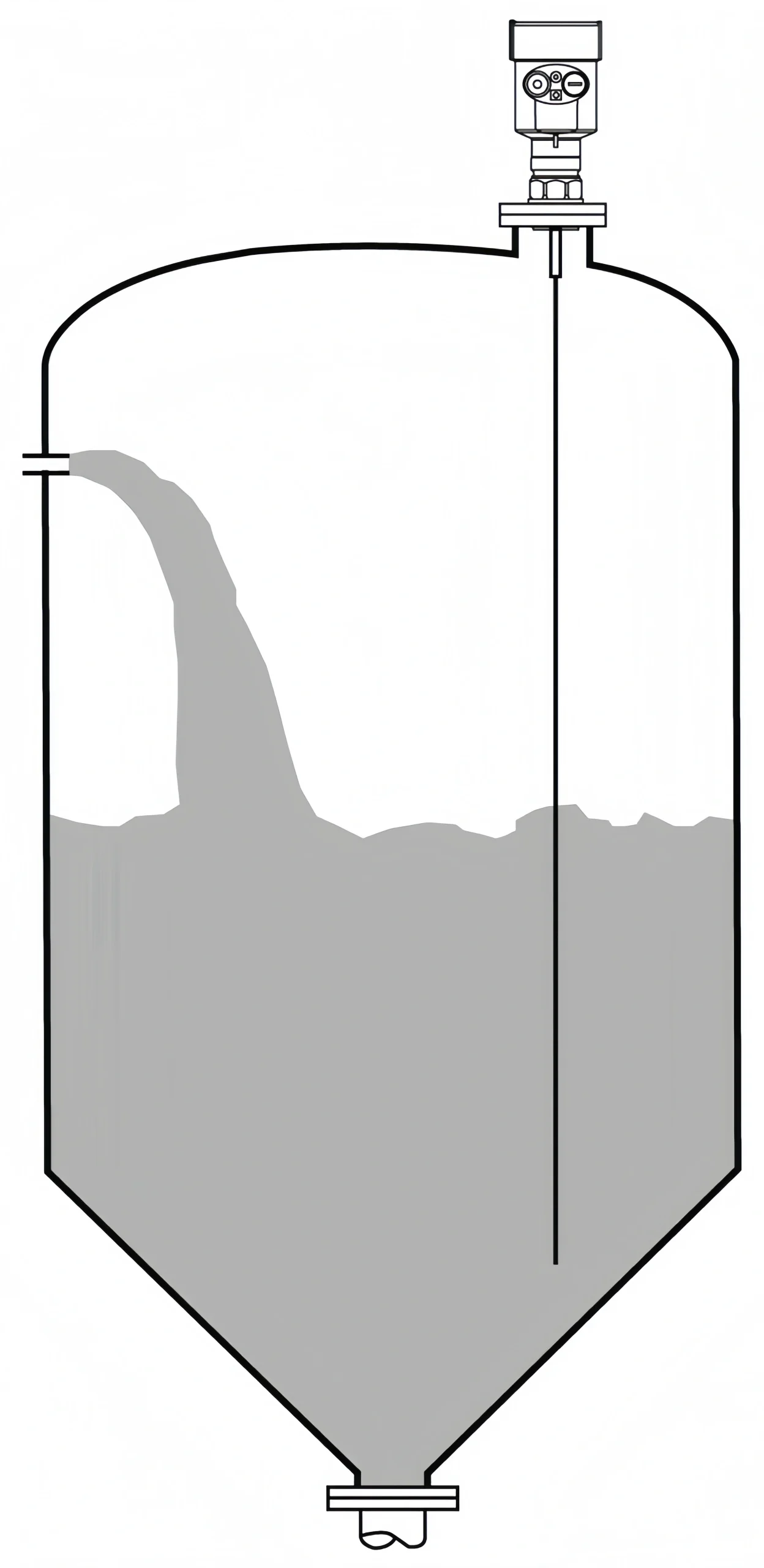 Guided Wave Radar Level Sensor Installation