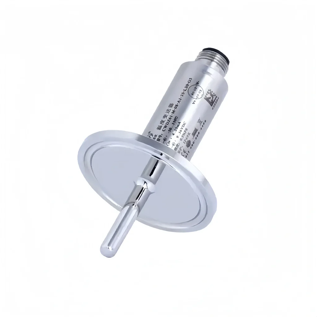 Chuck sanitary temperature transmitter