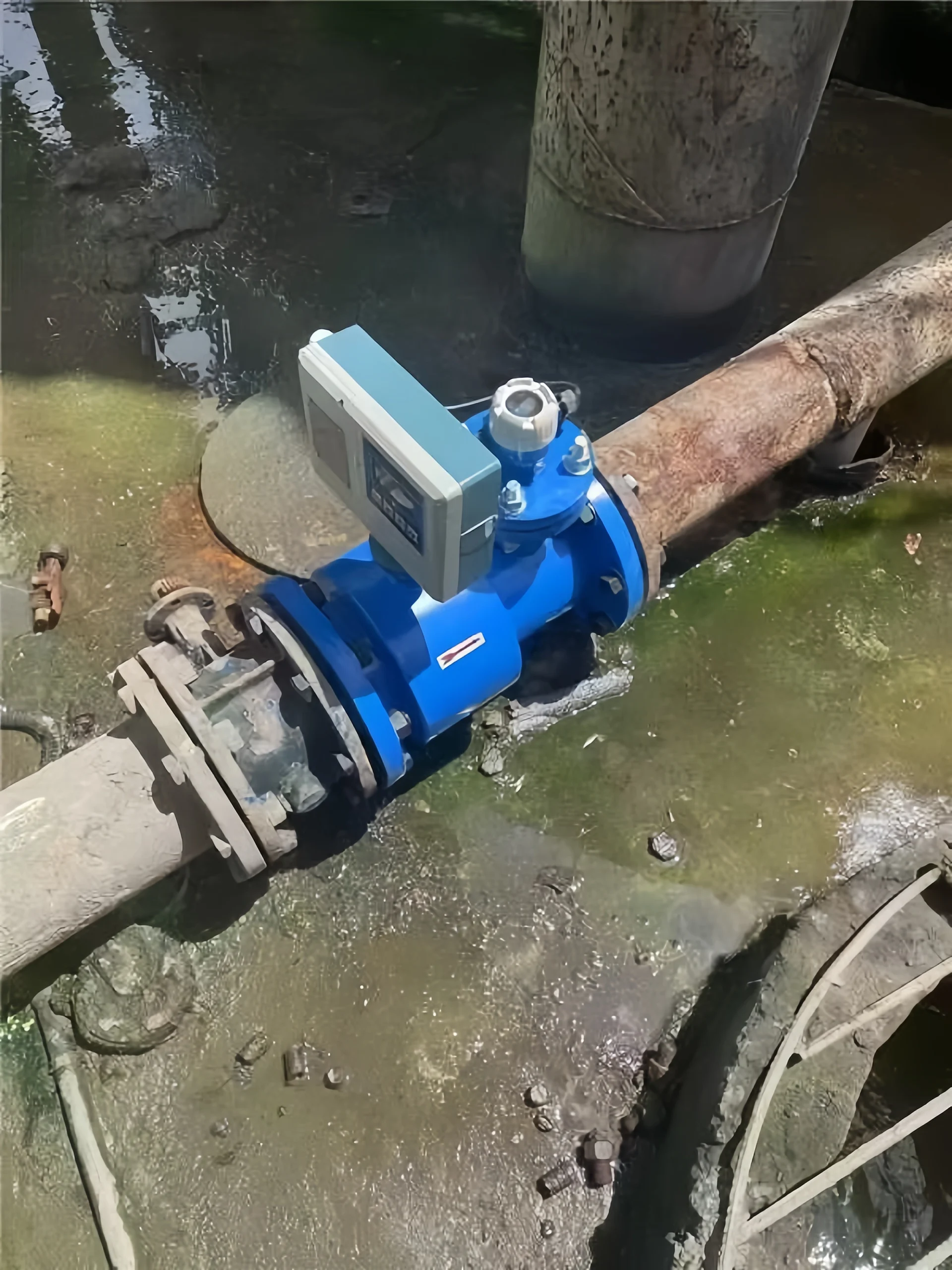Partially Filled Pipe Electromagnetic Flow Meter for corrosive media