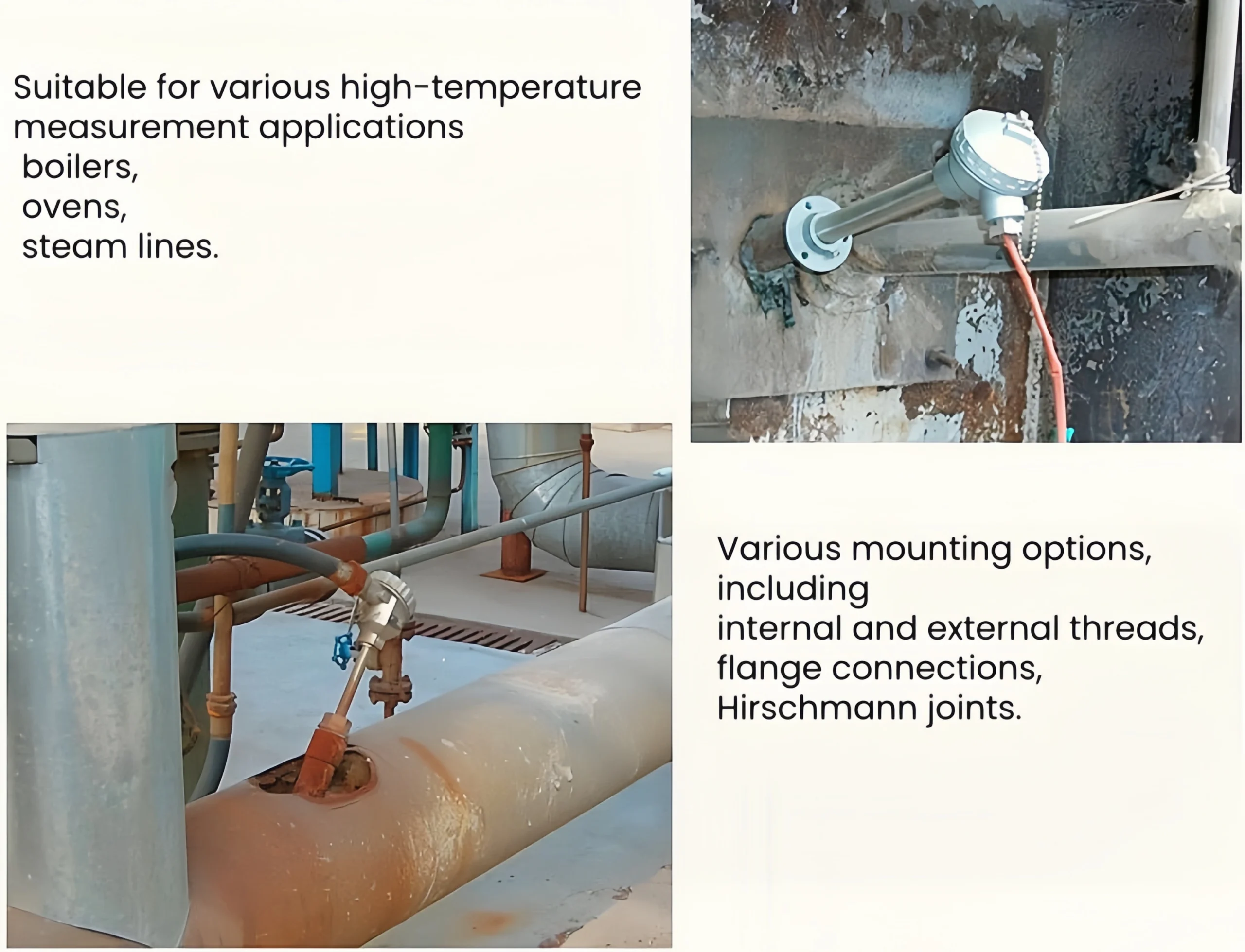 Pt100 Platinum Resistance Thermistor Applications
