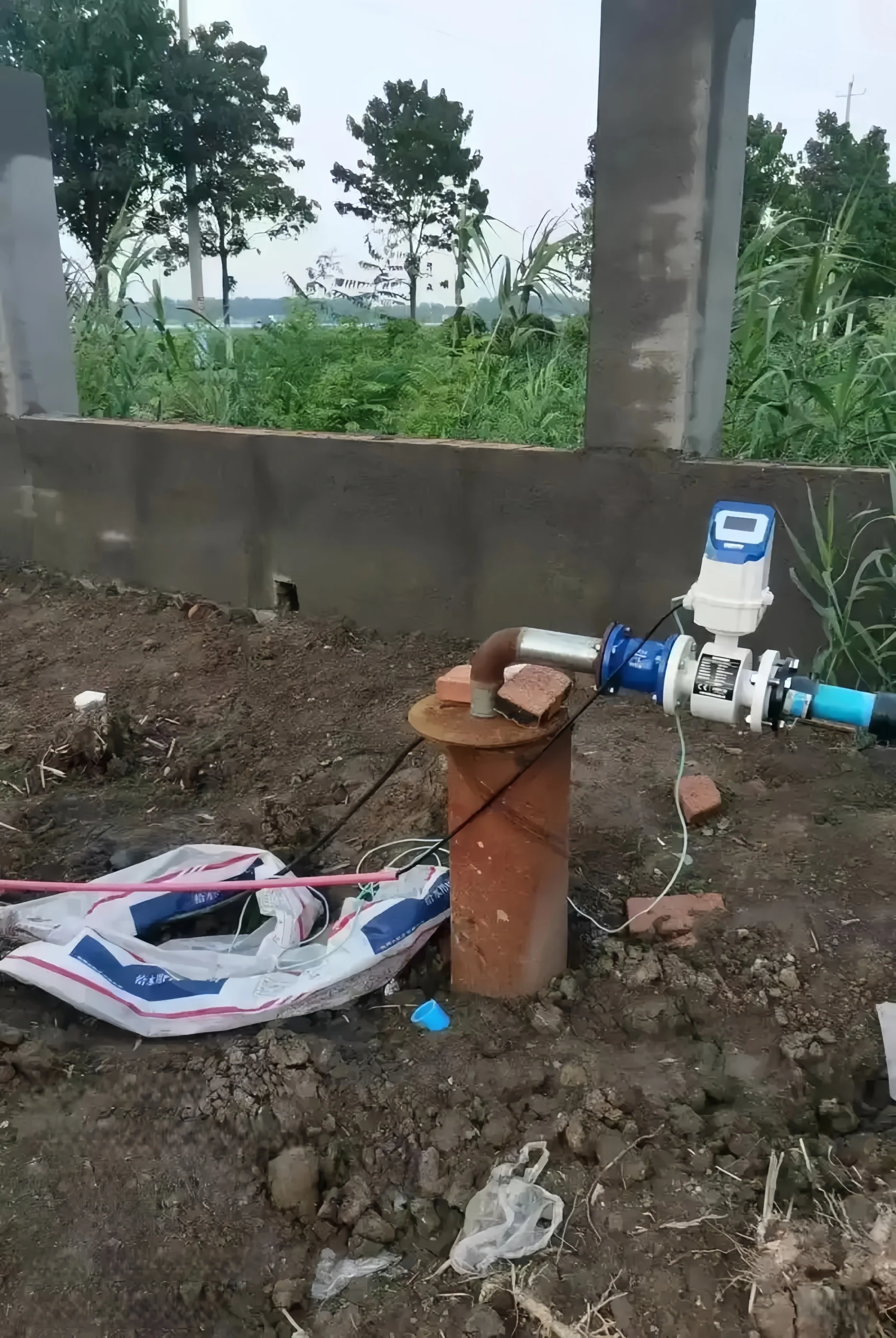 Ammonia Flow Meter Agricultural Irrigation Flow Meter