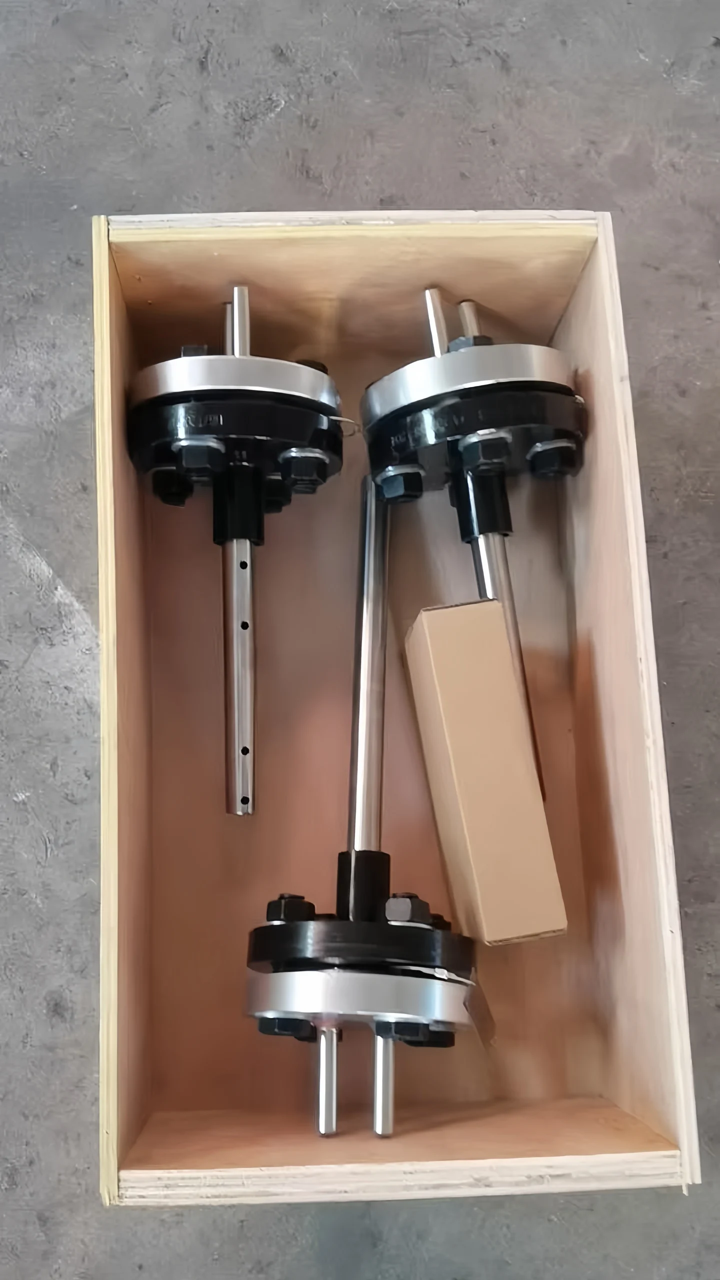 Insertion type Annubar differential pressure flow meter