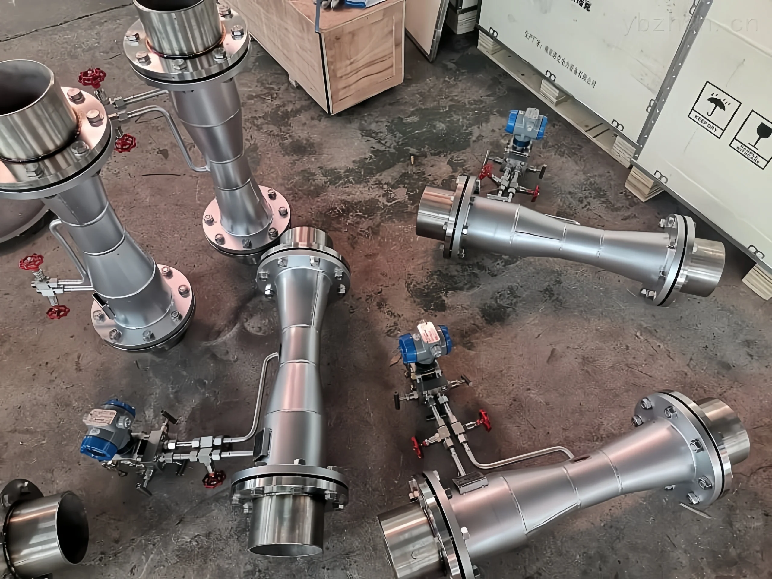 Integrated Venturi flowmeter