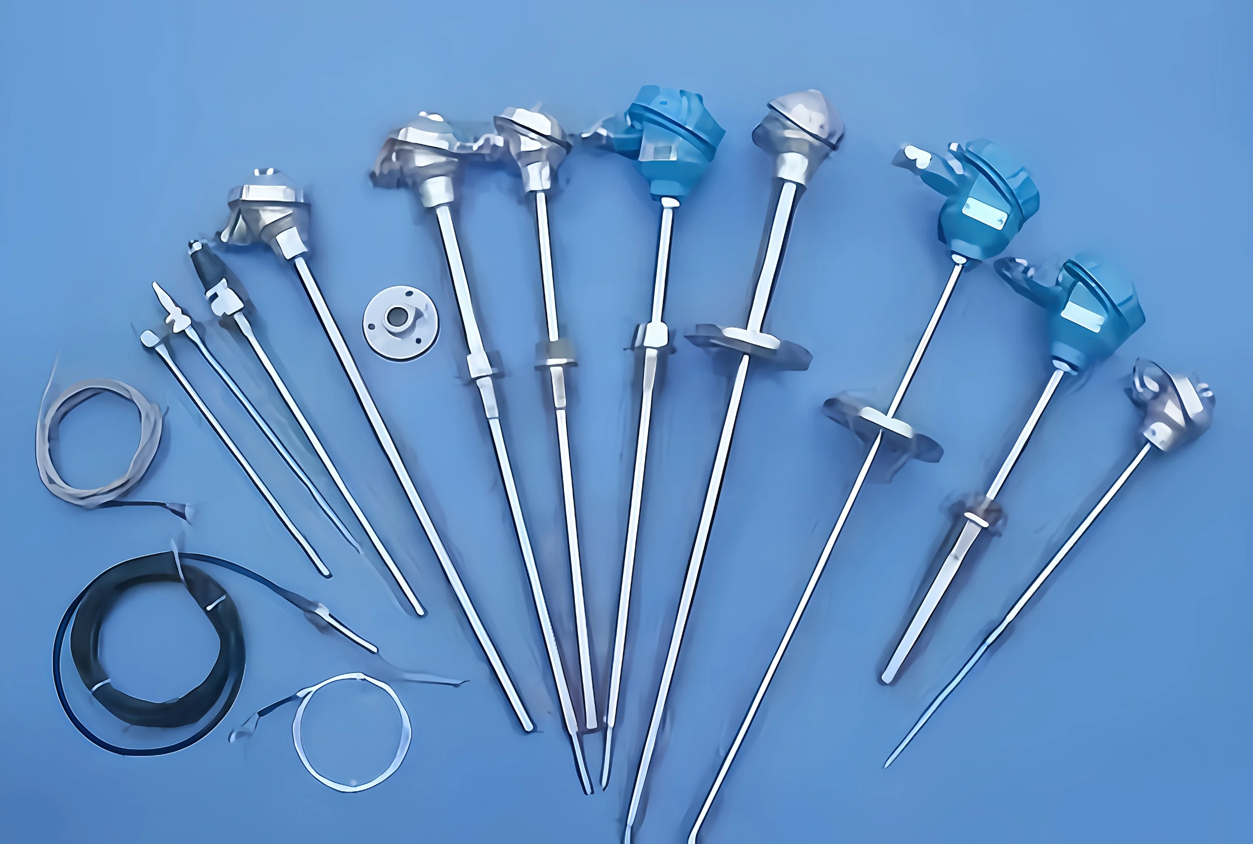 K-type thermocouple and its accessories