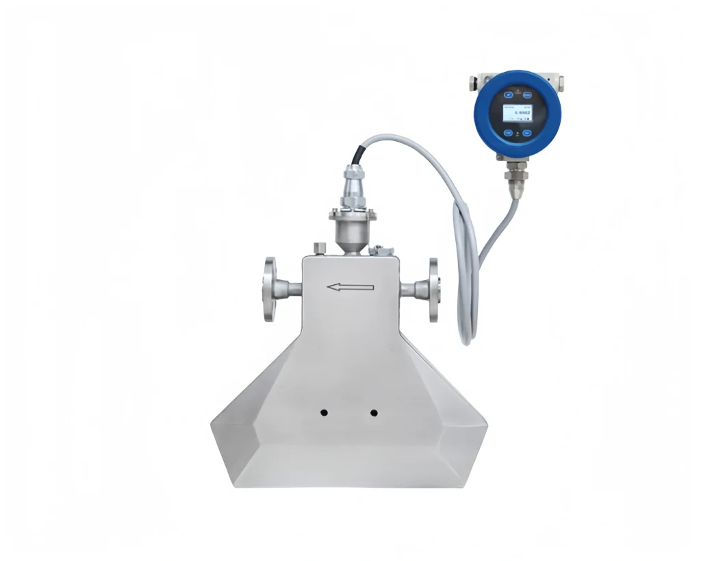 Low pressure loss gas laminar flow meter