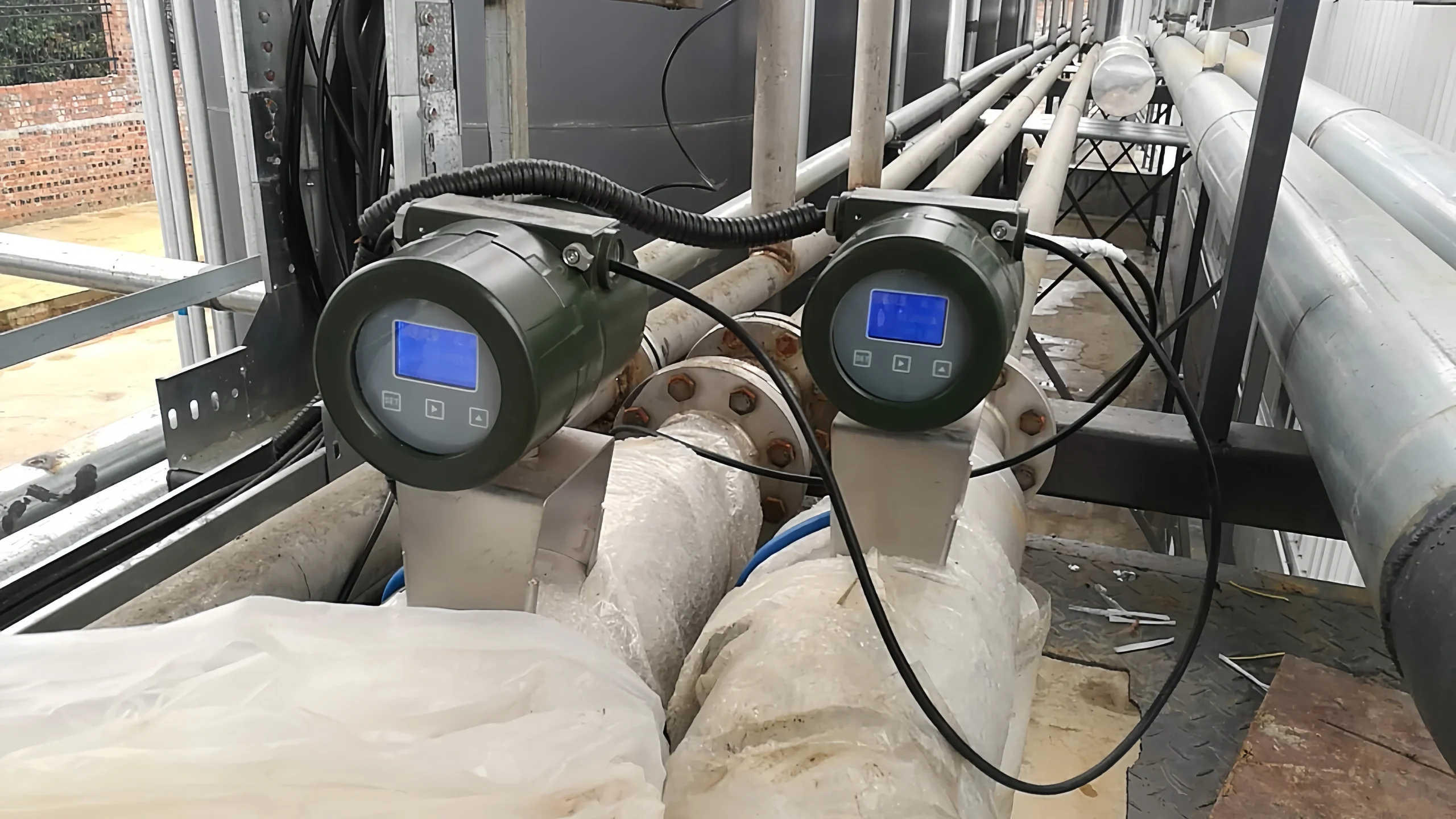 Mass flow meter calibration