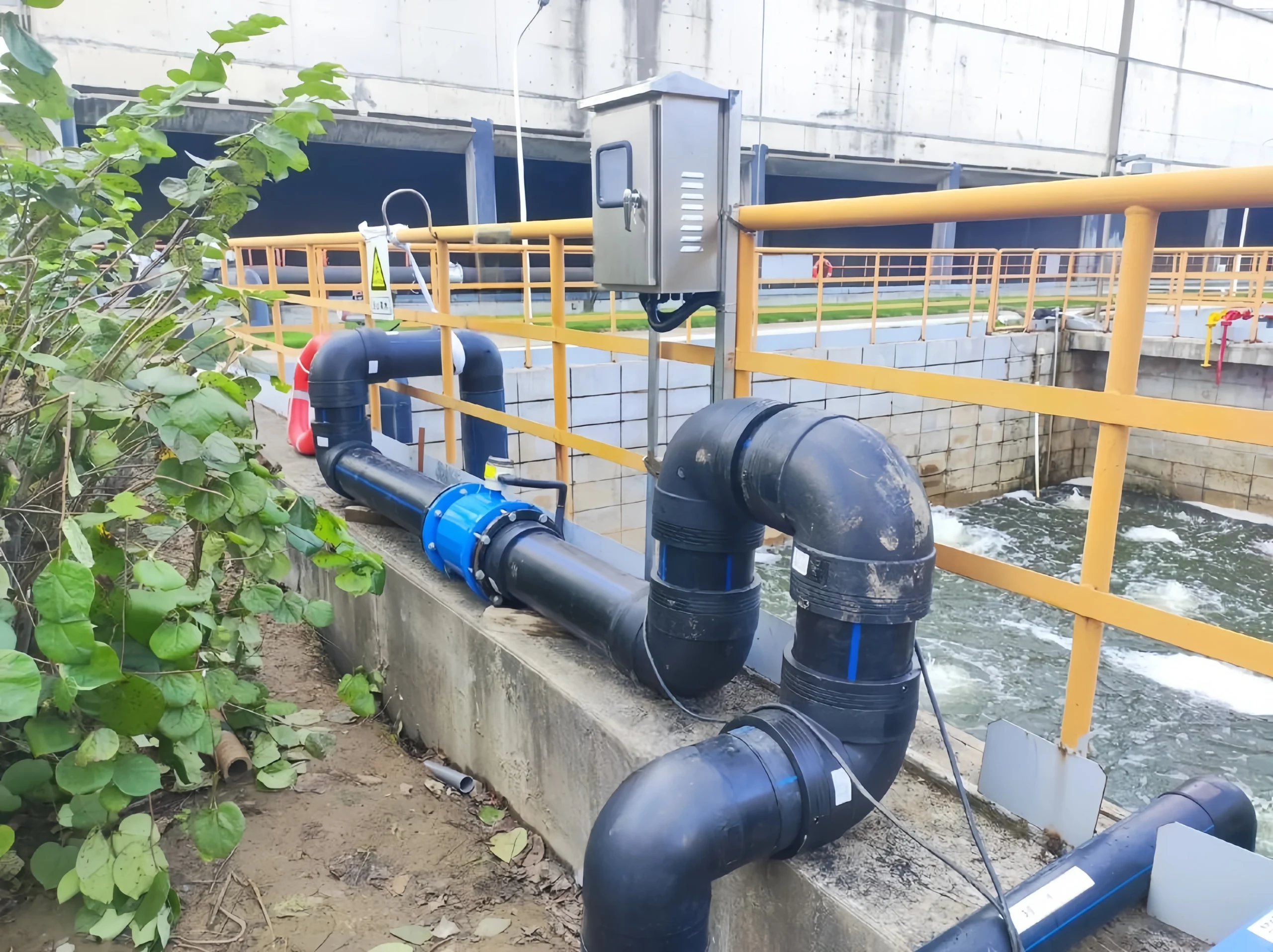 Power Plant Wastewater Flow Meter