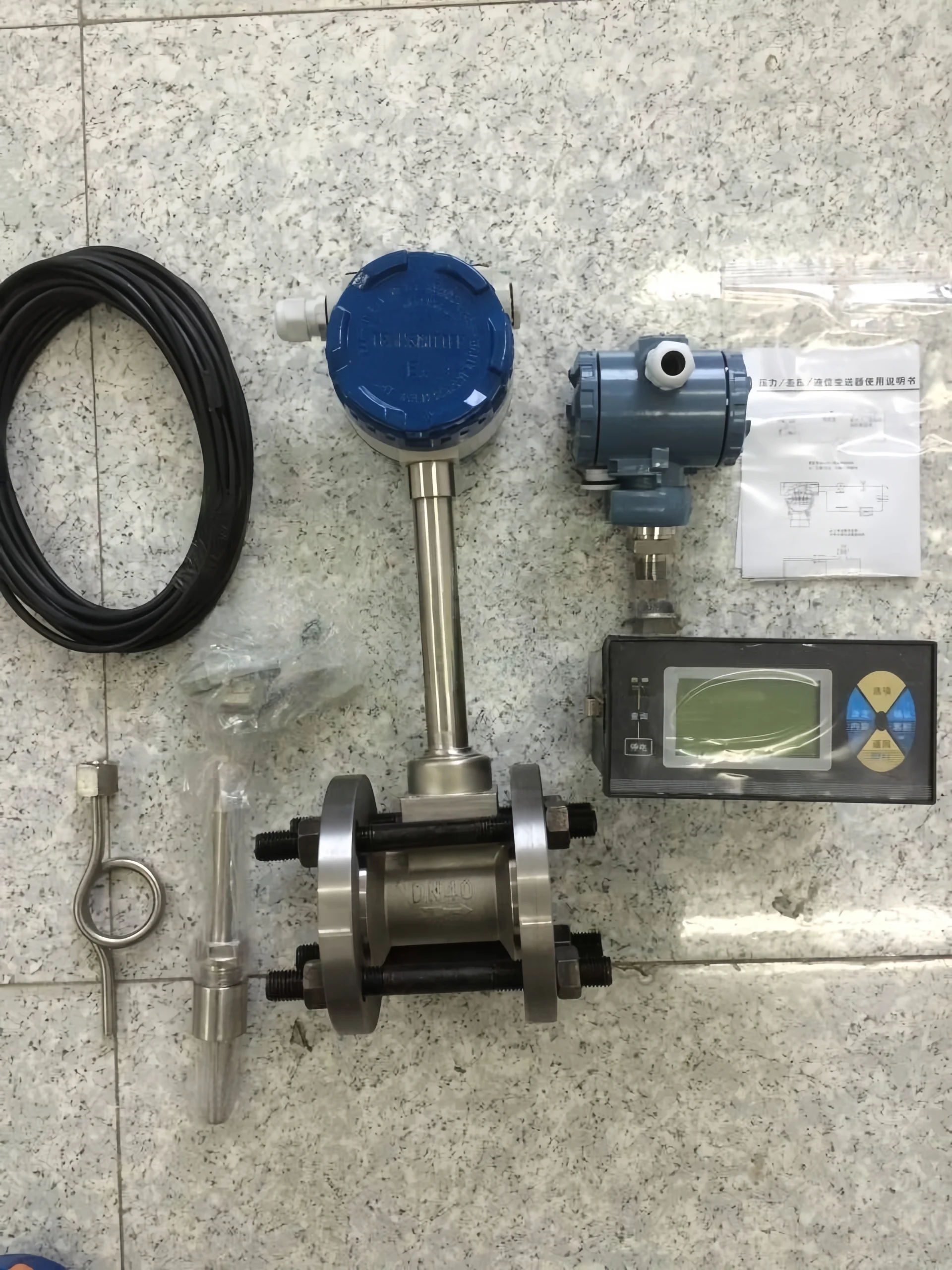 Propane gas flow meter