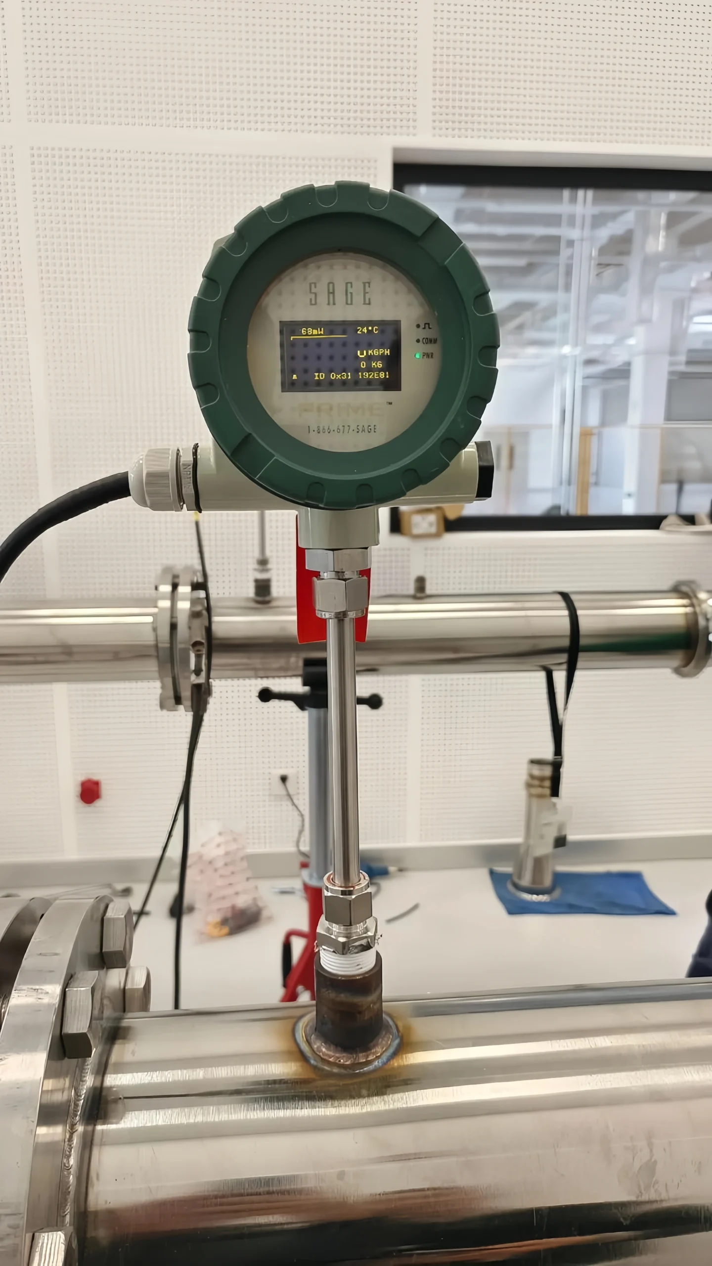 Thermal Gas Flow Meter Calibration