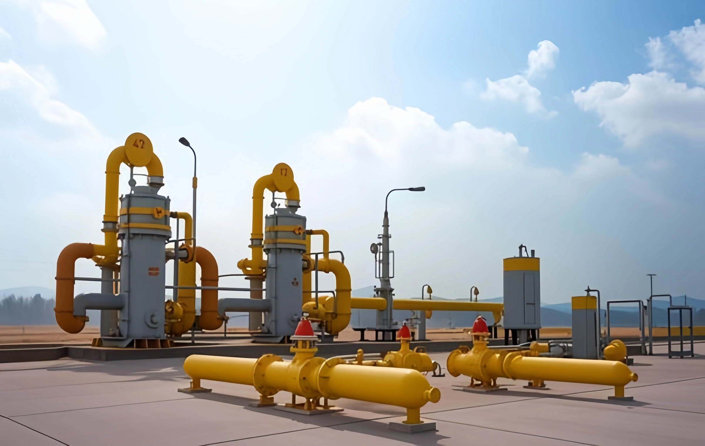 Natural gas monitoring system