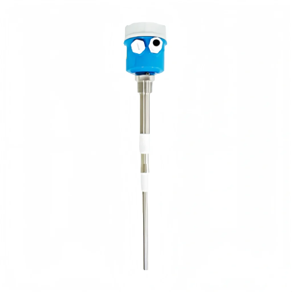 Radio frequency admittance level switch for measuring material level