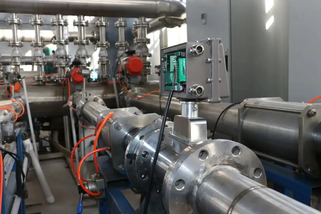 mechanical oil flow meter